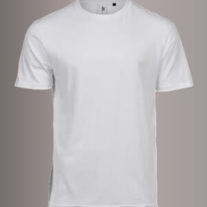 T-shirt jersey blanc en coton bio, certifié Oeko-Tex 100