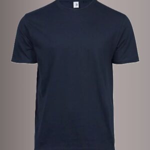 T-shirt Bleu-Navy jersey col rond 100% coton BIO certifié Oeko-tex 100