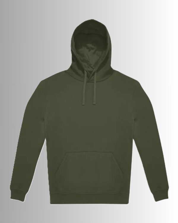 Sweat-shirt à capuche en coton durable et polyester recyclé